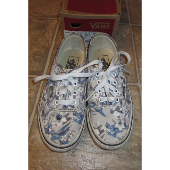 EUC Vans Era Blurred Floral size 6.5 - Picture 1 of 11